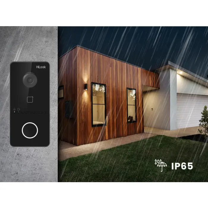 Zestaw wideodomofonowy Villa IP, WiFi, Mifare - HiLook by Hikvision IP-VIS-SLIM-W