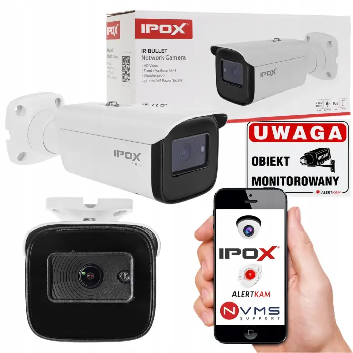 KAMERA ZEWNĘTRZNA IP IPOX 4MP PX-TIP4028IR3AI