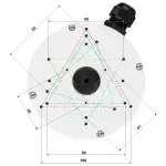 UCHWYT KAMERY A22_V5.0 TIANDY