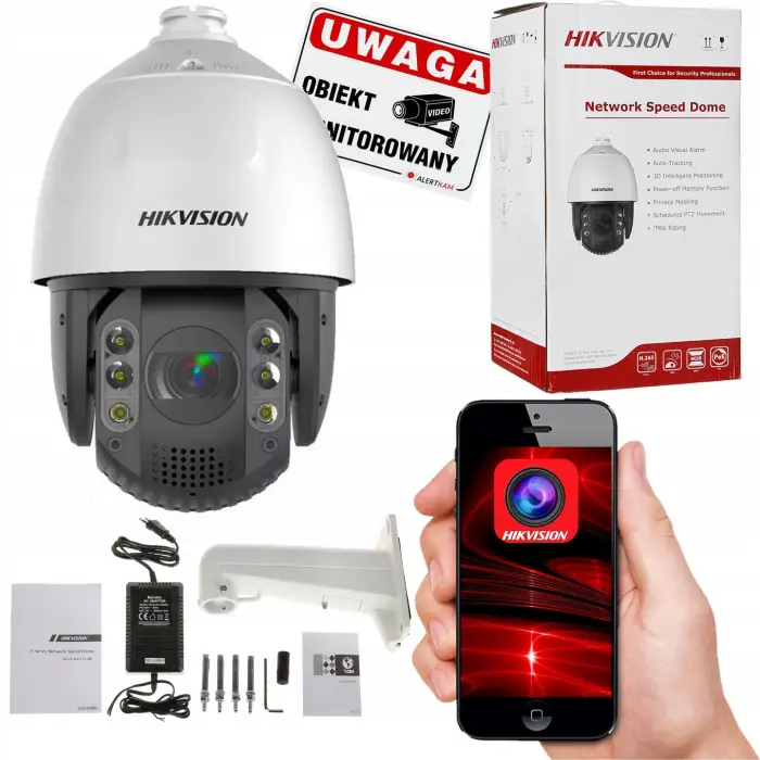 KAMERA IP SZYBKOOBROTOWA ZEWNĘTRZNA DS-2DE7A232IW-AEB(T5) ACUSENSE - 1080p 4.8 ... 153 mm Hikvision