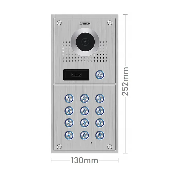 Zestaw wideodomofonowy Wideodomofon 5TECH Monitor VERUS PLUS (W) -10 