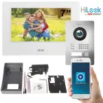 Wideodomofon HiLook WiFi Villa, zestaw 2-żyłowy, Furtka + Brama HD-VIS-02-W