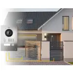 Wideodomofon HiLook WiFi Villa, zestaw 2-żyłowy, Furtka + Brama HD-VIS-02-W