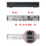 MONITORING ZEWNĘTRZNY 4 KAMERY 4K 8MP HDD MOCNE WIDZENIE NOCNE IR50m