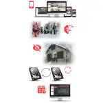 MONITORING ZEWNĘTRZNY 4 KAMERY 4K 8MP HDD MOCNE WIDZENIE NOCNE IR50m