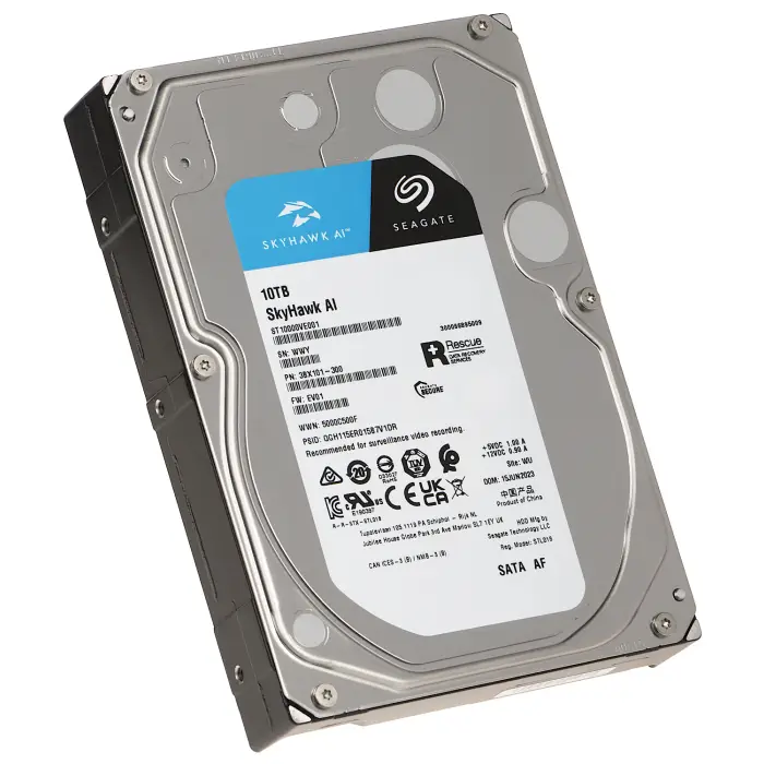 DYSK TWARDY 10TB SKYHAWK SEAGATE HDD-ST10000VE001 10TB 24/7