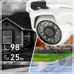 Zestaw monitoringu 6 kamer 5Mpx, IR 25m, dysk 1TB