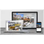 Zestaw do monitoringu 6 kamer 5Mpx, IR 20m, dysk 1TB