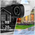 Zestaw do monitoringu 6 kamer 5Mpx, IR 20m, dysk 1TB
