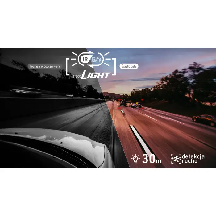 Zestaw monitoring cyfrowy IP - 2 kamery tubowe 8 Mpx 4K IR+LED z mikrofonem, dysk 1TB