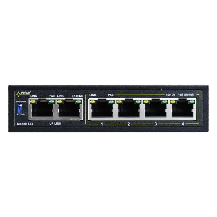 SWITCH POE S64 4-PORTOWY PULSAR