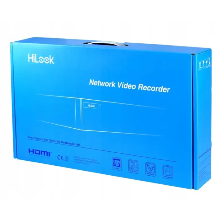 Rejestrator IP 8-kanałowy, NVR-8CH-H/8P 8x PoE, do 6Mpx - Hilook by Hikvision