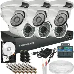 Kompletny zestaw do monitoringu 6 kamer FullHD, IR 30m