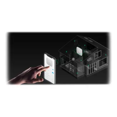 Bezprzewodowy zestaw alarmowy Ajax StarterKit Czarny + StreetSiren + HomeSiren