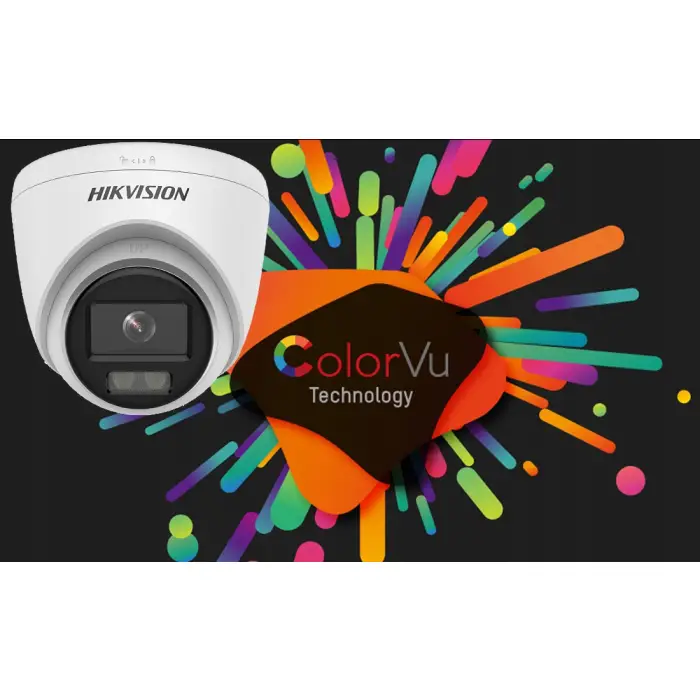 Kamera IP DS-2CD1347G0-L(2.8MM) ColorVu 4 Mpx Hikvision