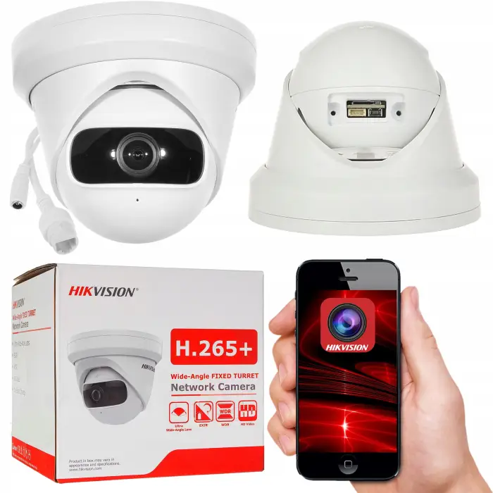 Kamera IP 4Mpx DS-2CD2345G0P-I 1.68mm HIKVISION