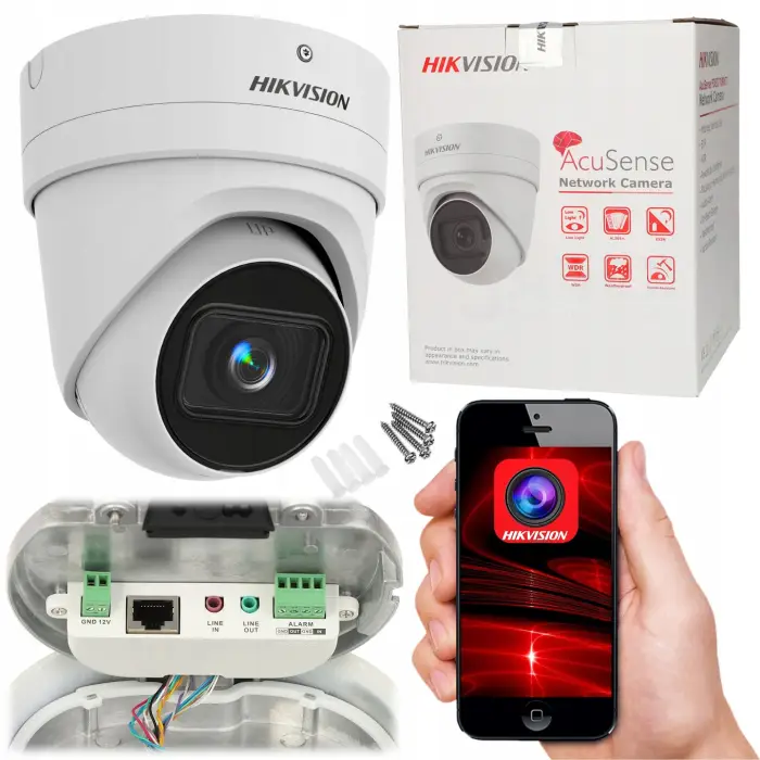 Kamera IP 8 Mpx DS-2CD2H86G2-IZS(C) 2.8-12mm HIKVISION