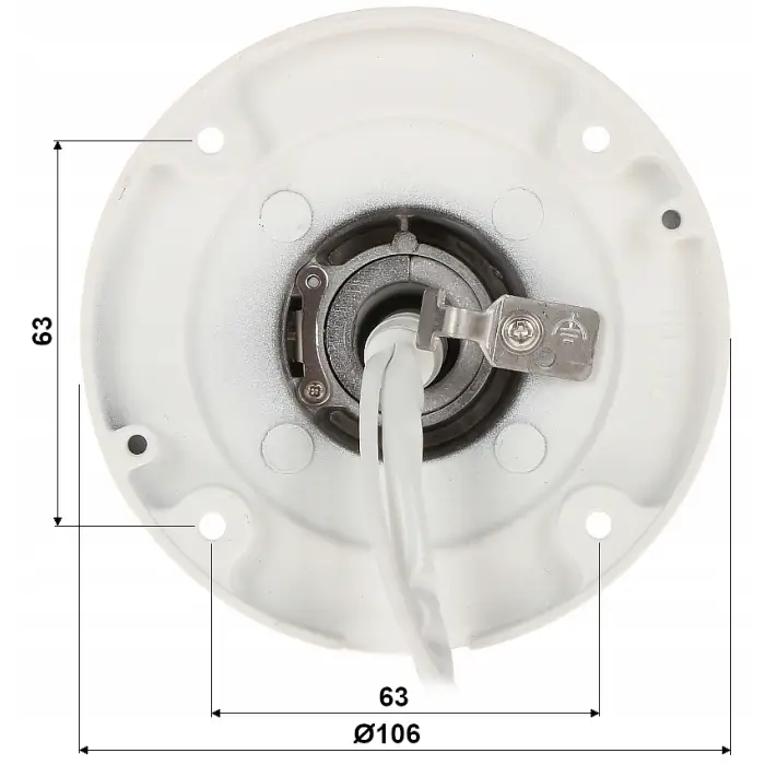 Kamera IP 4Mpx DS-2CD2T45G0P-I 1.68mm HIKVISION 180°