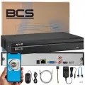 Rejestrator IP BCS-L-NVR0801-4KE 8 kanałowy BCS