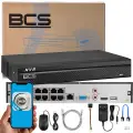 Rejestrator IP BCS-L-NVR0801-4KE-8P 8 kanałowy BCS