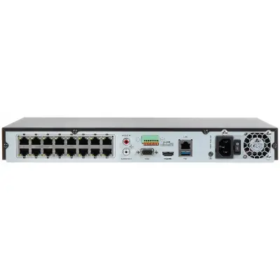 Rejestrator IP DS-7616NXI-K2/16P 16 kanałowy ACUSENSE HIKVISION