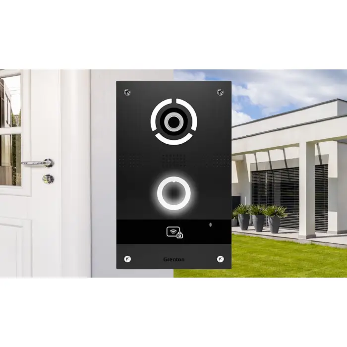 Gotowy zestaw wideodomofonu IP Grenton Monitor + Stacja bramowa