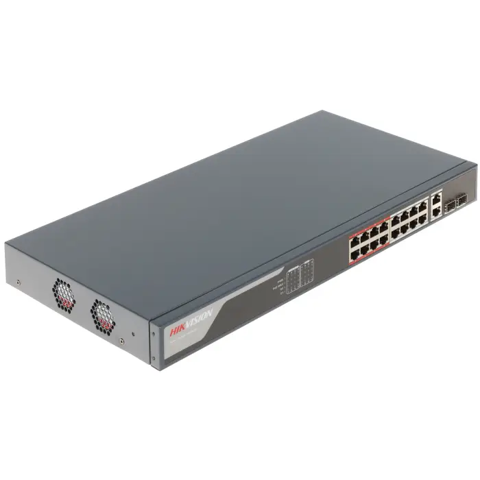 Switch POE DS-3E1318P-EI SFP 16-PORTOWY Hikvision