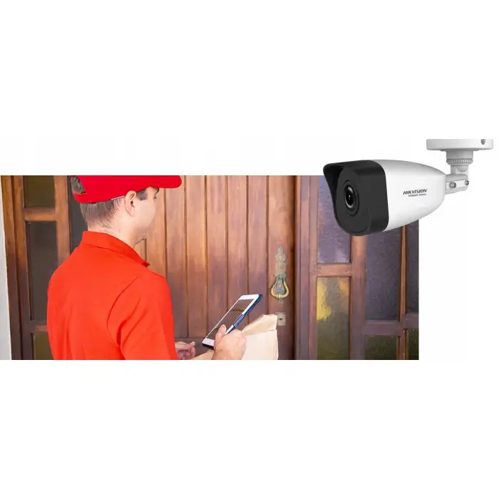 Zestaw do monitoringu Hikvision Hiwatch 6x HWI-B140H + HWN-4108MH-8P + Dysk WD PURPLE 1 TB