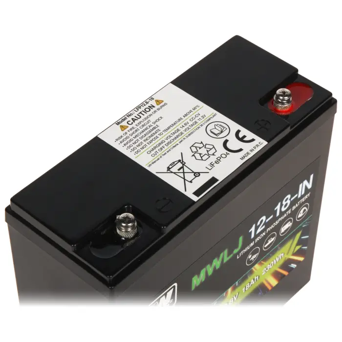 AKUMULATOR 12.8V/18AH/LIFEPO4-MWLJ MW Power