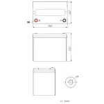 AKUMULATOR 12.8V/80AH/LIFEPO4-EP EUROPOWER