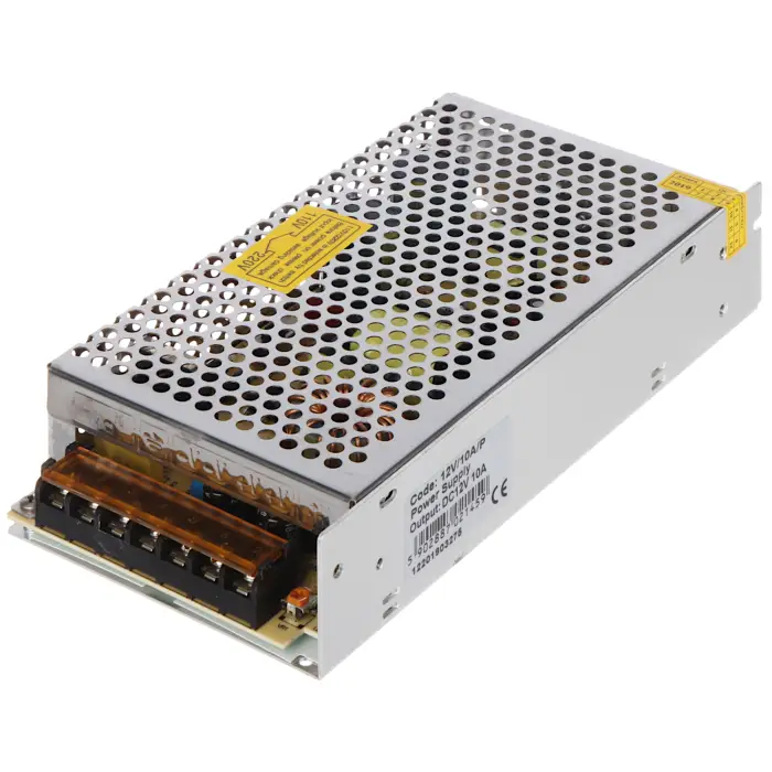 ZASILACZ IMPULSOWY 12V/10A/P