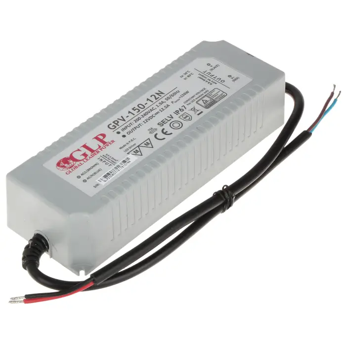 ZASILACZ IMPULSOWY 12V/12.5A/GPV