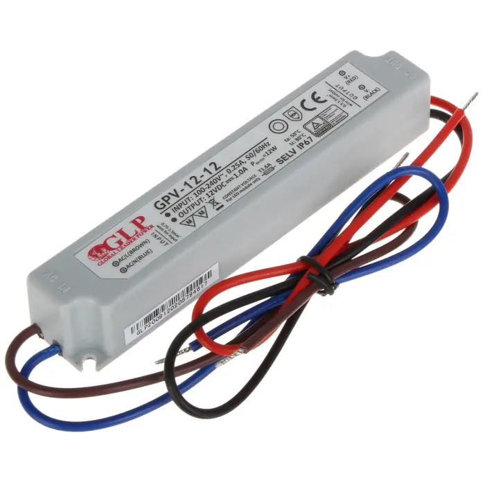 ZASILACZ IMPULSOWY 12V/1A/GPV