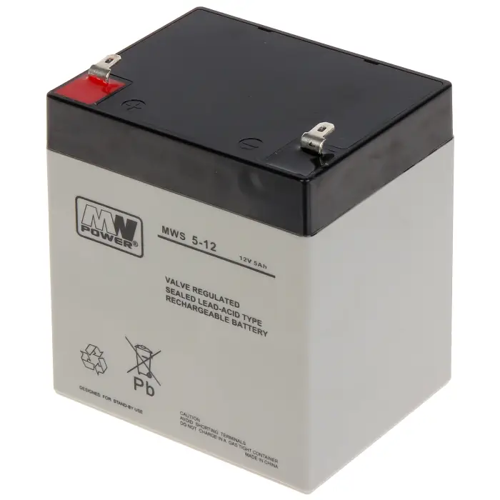 AKUMULATOR 12V/5AH-MWS