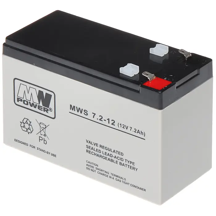 AKUMULATOR 12V/7.2AH-MWS