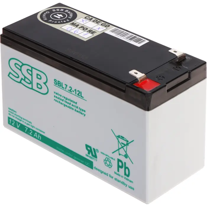 AKUMULATOR 12V/7.2AH-SBL/SSB
