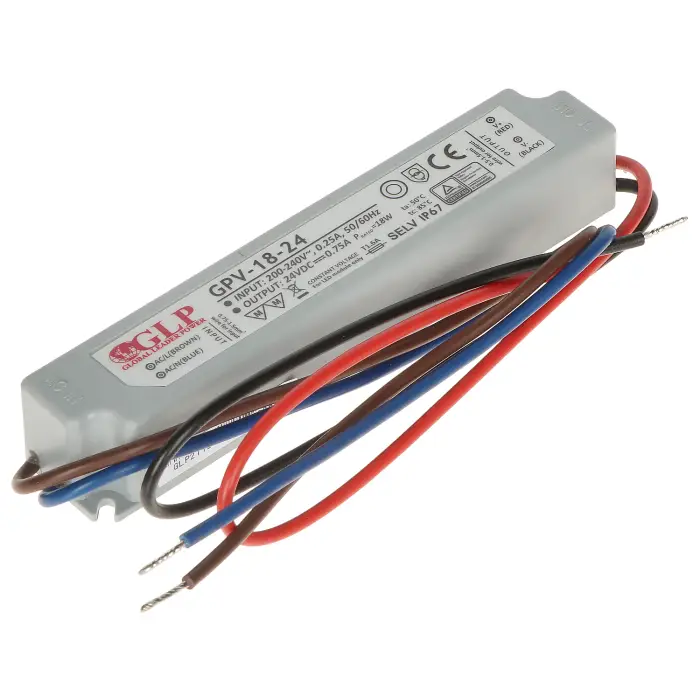 ZASILACZ IMPULSOWY 24V/0.75A/GPV
