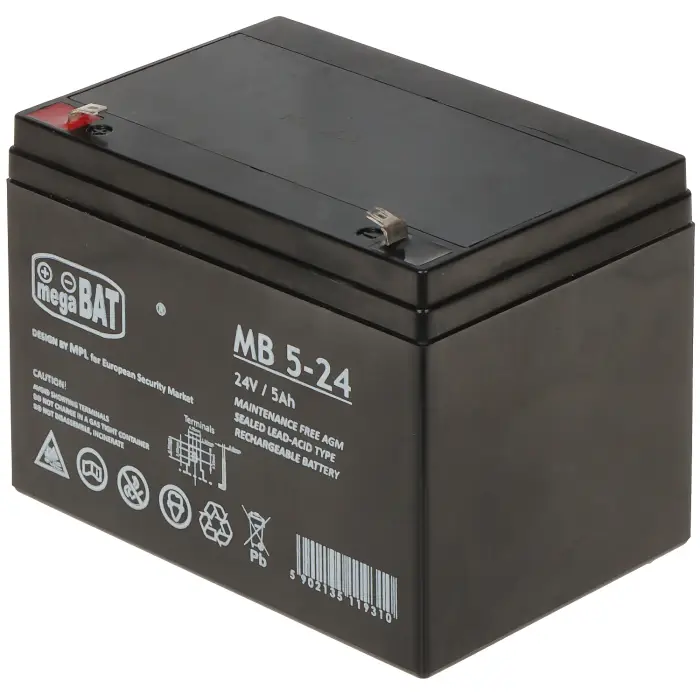AKUMULATOR 24V/5AH-MB megaBAT