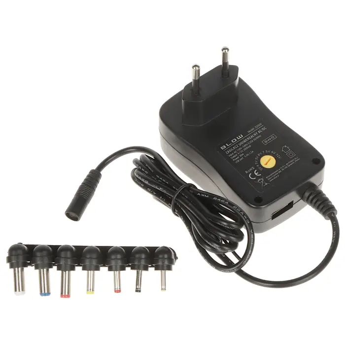 ZASILACZ IMPULSOWY 3-12V/2A/BL USB