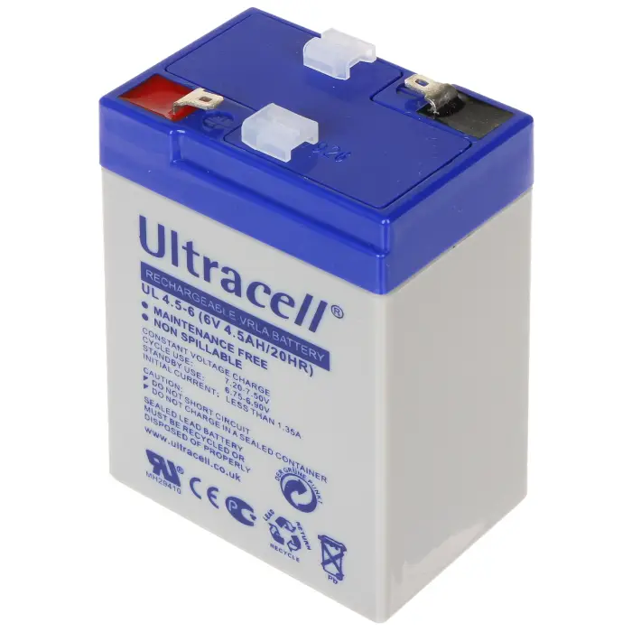AKUMULATOR 6V/4.5AH-UL ULTRACELL