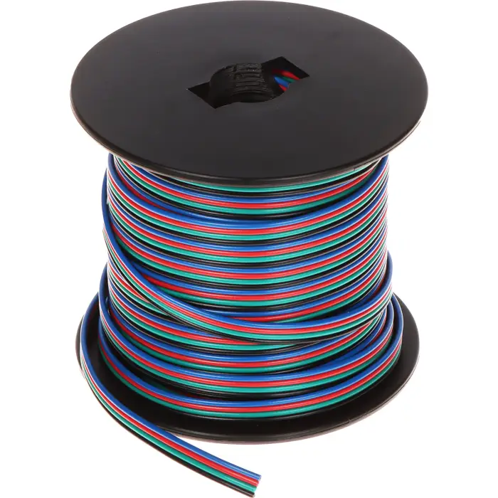 KABEL DO TAŚMY LED AD-TL-6498/RGB/25M 25 m ORNO