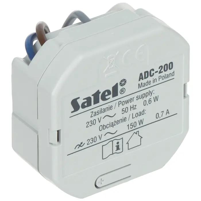 INTELIGENTNY ŚCIEMNIACZ OŚWIETLENIA ADC-200 BE WAVE 230 V AC SATEL