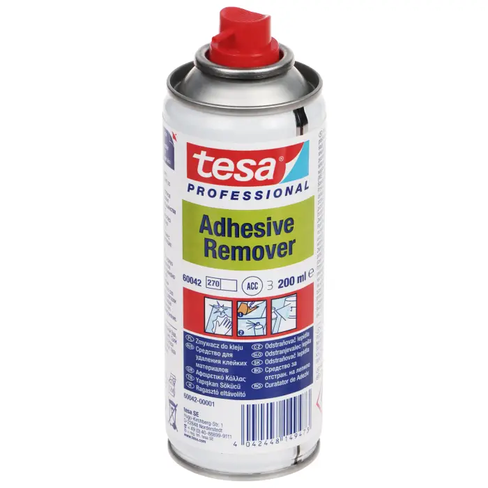 PREPARAT DO USUWANIA ETYKIET ADHESIVE-REMOVER/200ML SPRAY 200 ml TESA