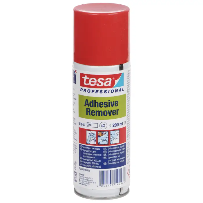 PREPARAT DO USUWANIA ETYKIET ADHESIVE-REMOVER/200ML SPRAY 200 ml TESA