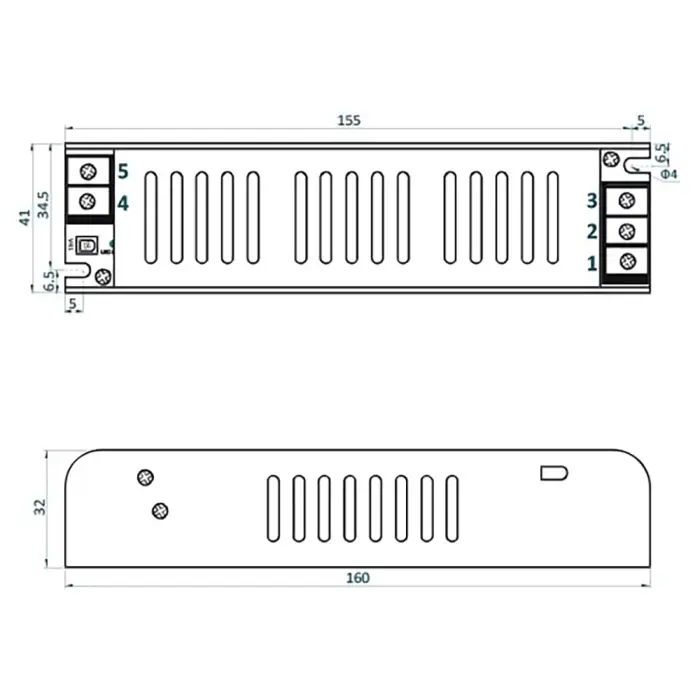 ZASILACZ IMPULSOWY ADLS-80-12 ADLER Power