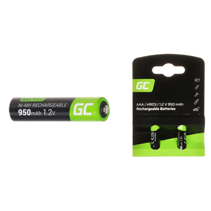 AKUMULATOR AKU-AAA-950/GC*P2 1.2 V Ni-MH HR03, AAA Green Cell