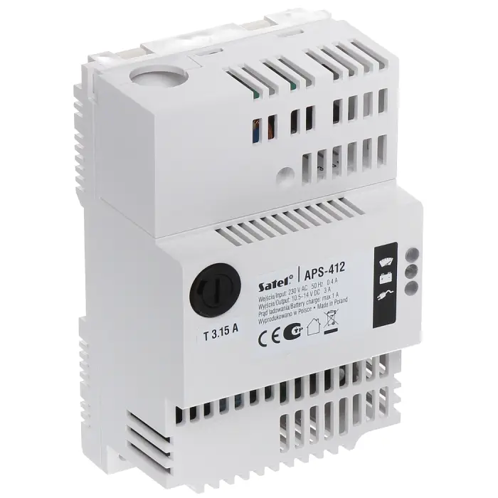 ZASILACZ BUFOROWY IMPULSOWY APS-412 SATEL