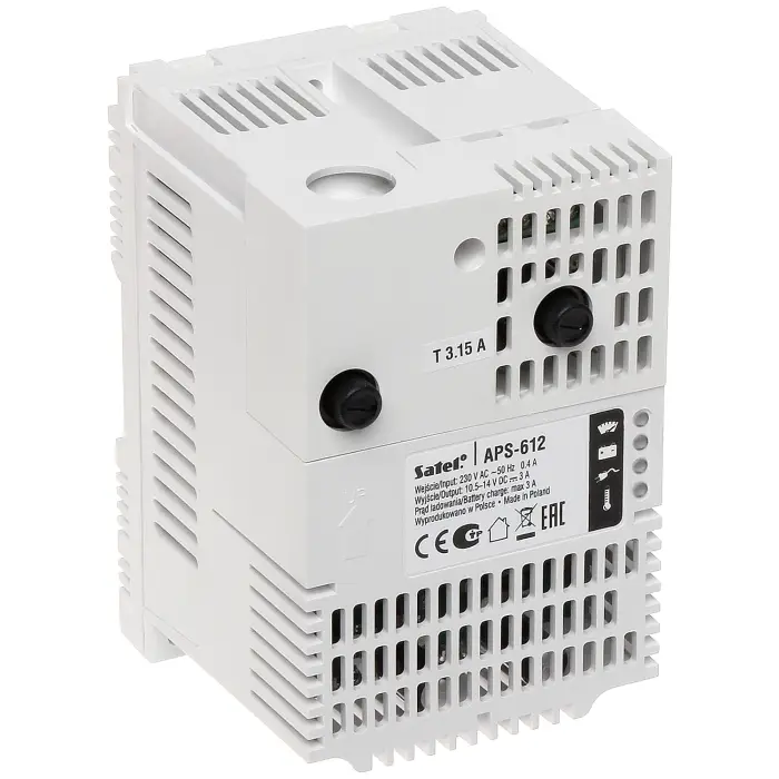 ZASILACZ BUFOROWY IMPULSOWY APS-612 SATEL