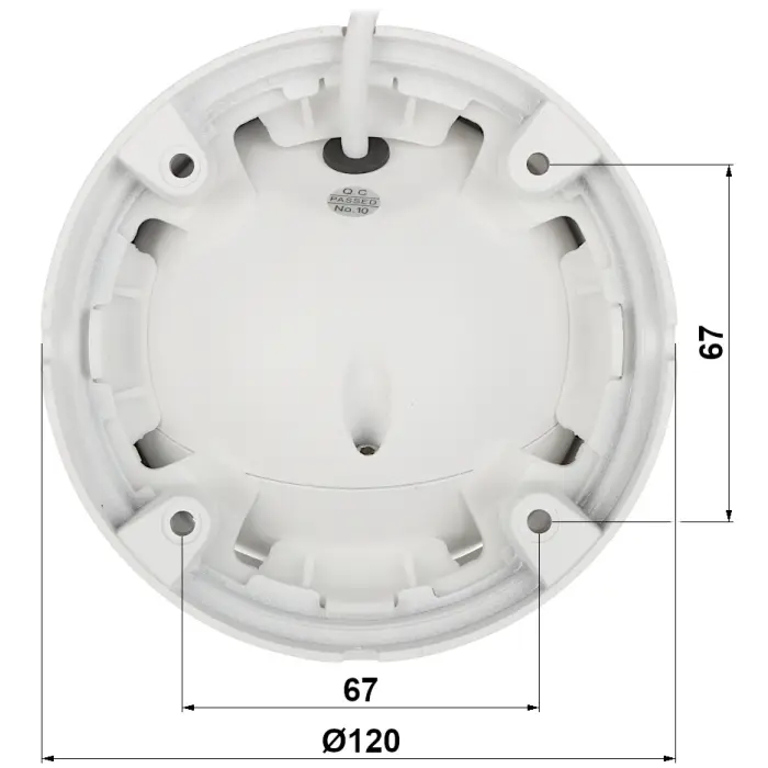 KAMERA IP APTI-304V3-2812WP - 3 Mpx 2.8 ... 12 mm