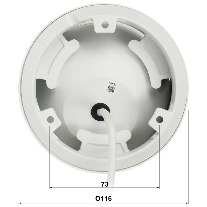 KAMERA IP APTI-AI402V3ISP-28W Full-Color - 4 Mpx 2.8 mm